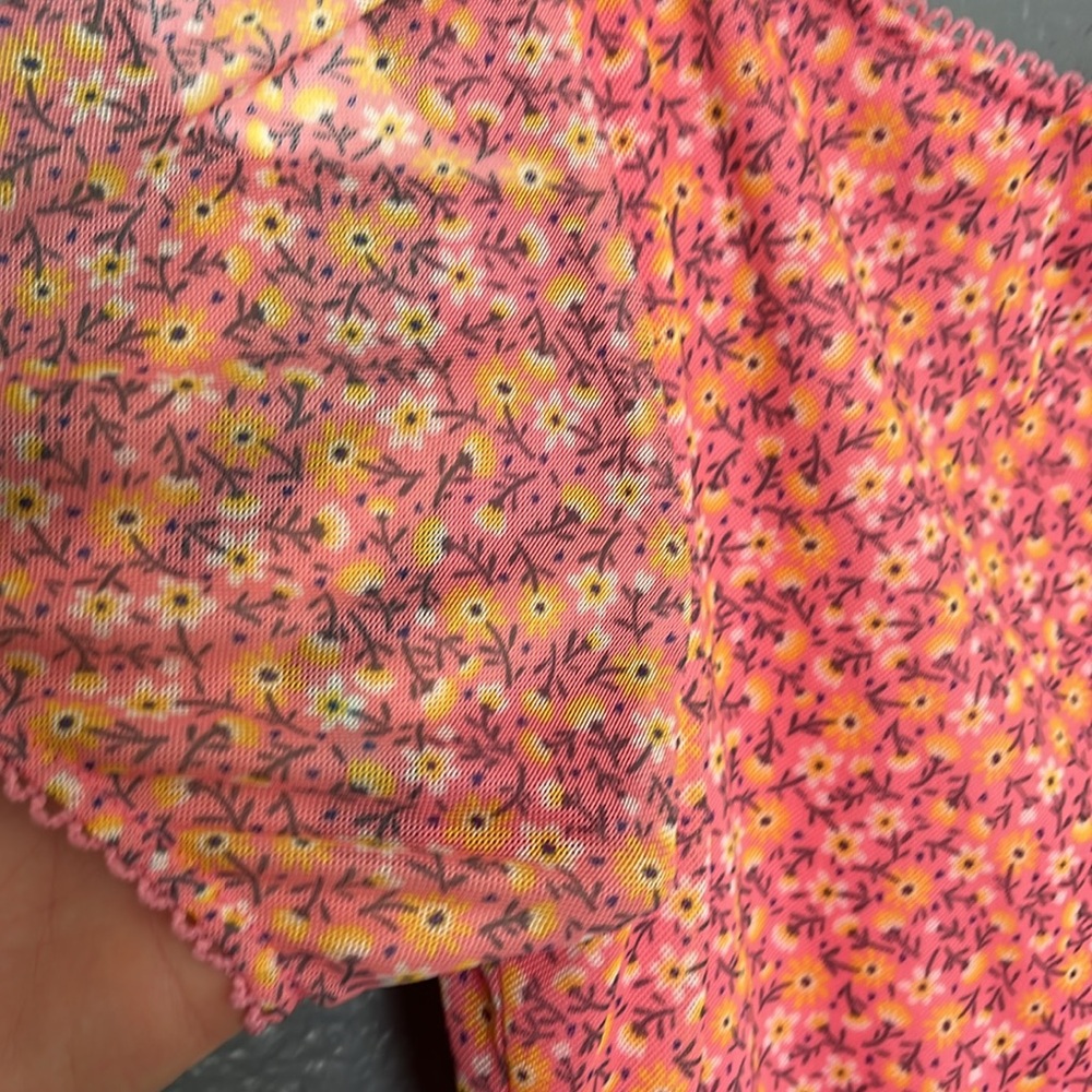 Brave Soul London// Baby Doll Sheer Floral Dress Size XS - Picture 11 of 11